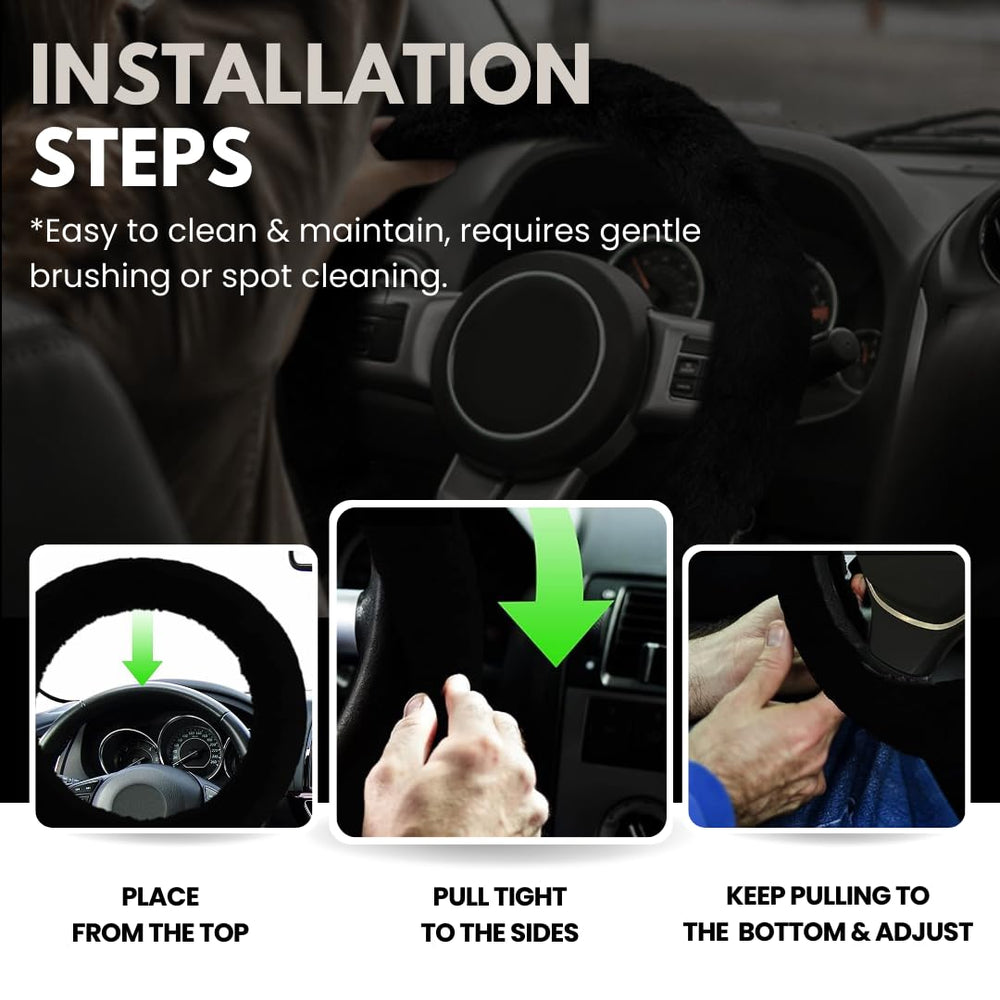Andalus Brands hand resting on plush cover showing cushioned driving comfort