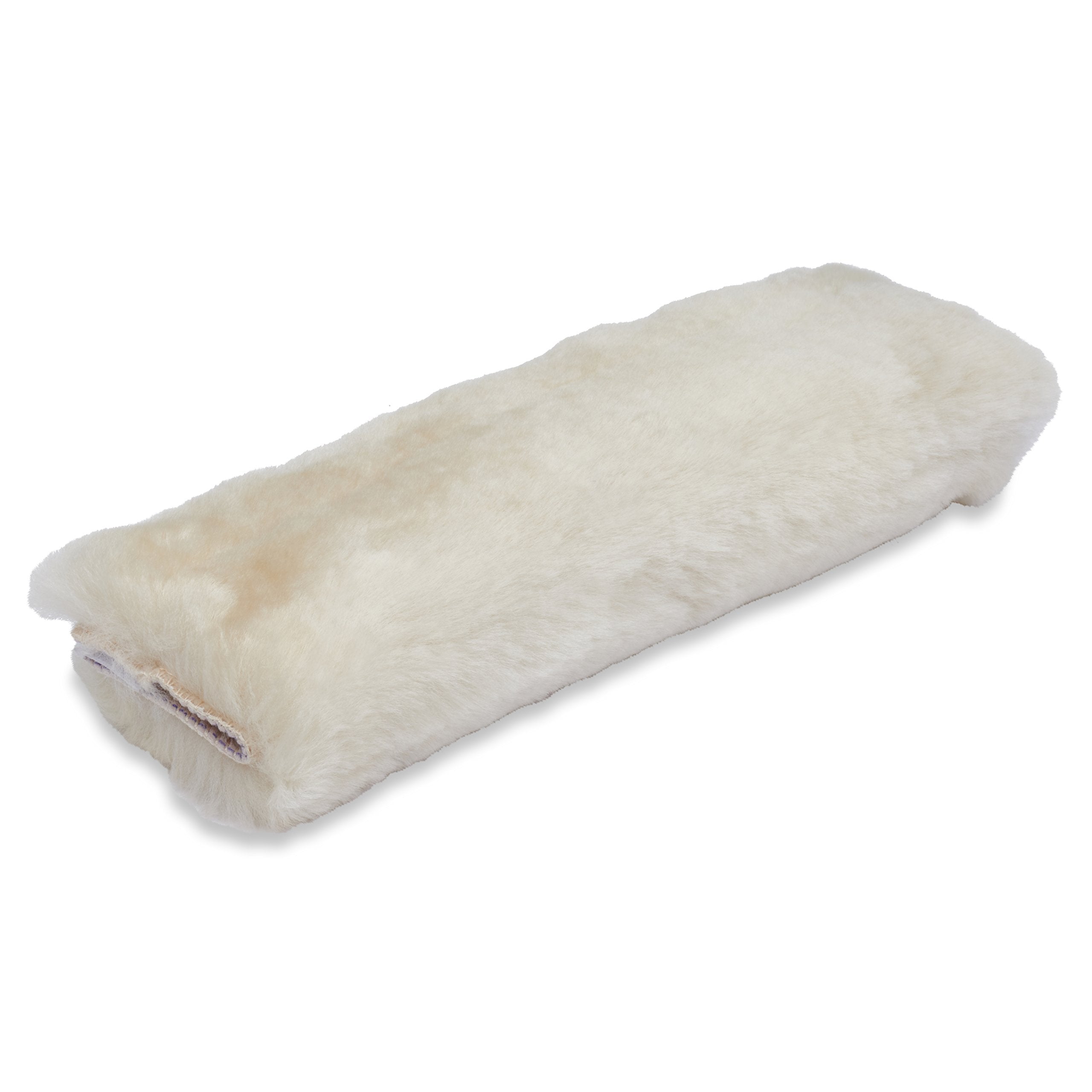 Andalus Brands seat belt pad used on luggage strap adding padding and travel comfort