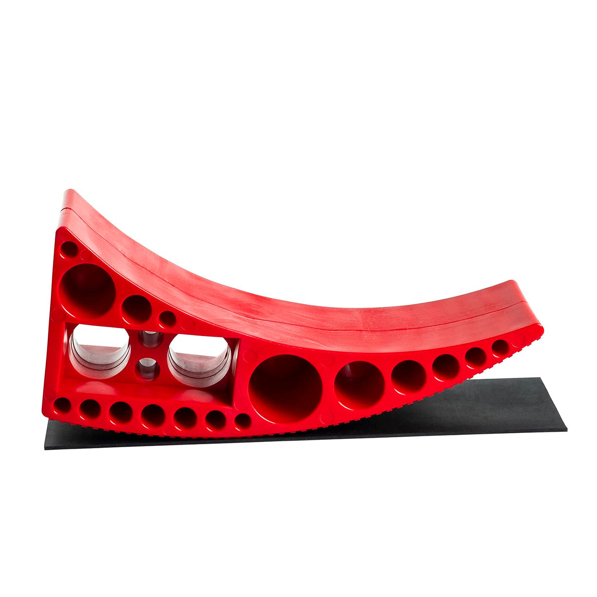 Andersen Hitches front view showing ramp design and easy placement benefit