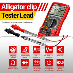 ANENG SZ26 accessory kit with probes and alligator clips for versatile connections