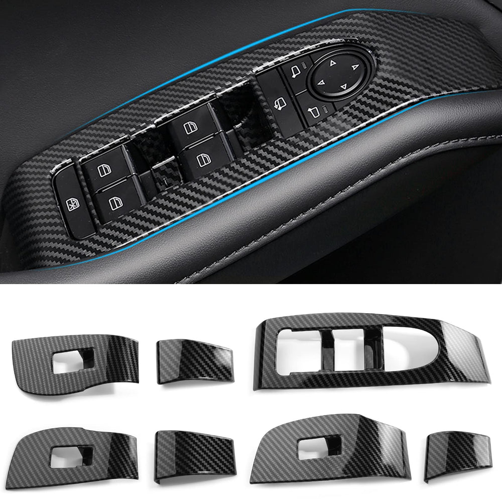 ANFOKAS front panel overview showing clean carbon look and precise fit