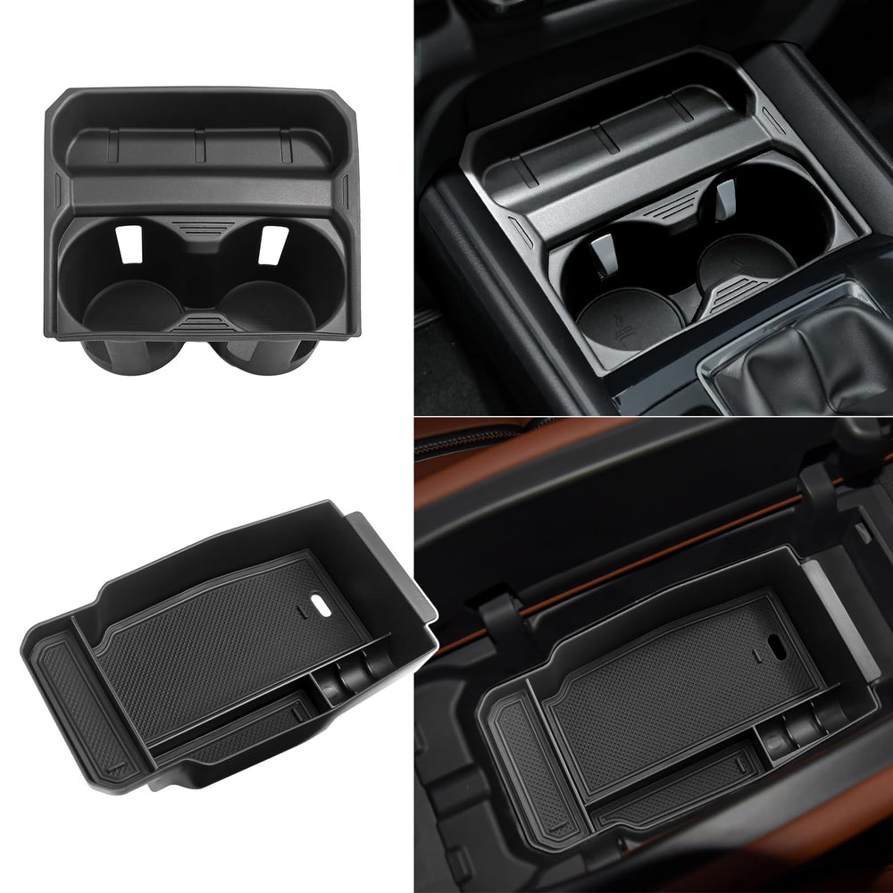 ANFOKAS front view installed in Mazda CX-50 showing tidy console and quick access