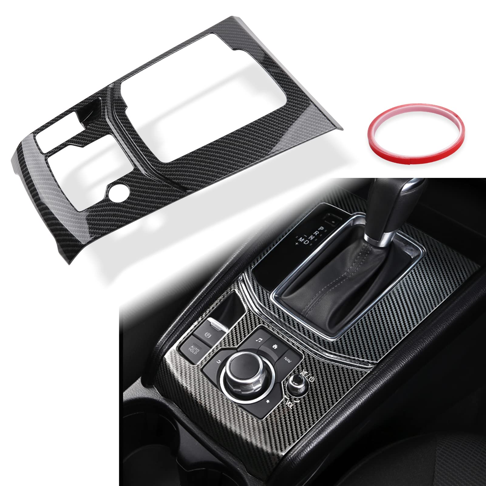 ANFOKAS lifestyle shot of car interior showcasing sporty upgrade and refined cabin appearance