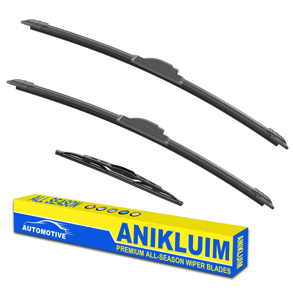 ANIKLUIM front packaging showing three blades and factory-fit convenience