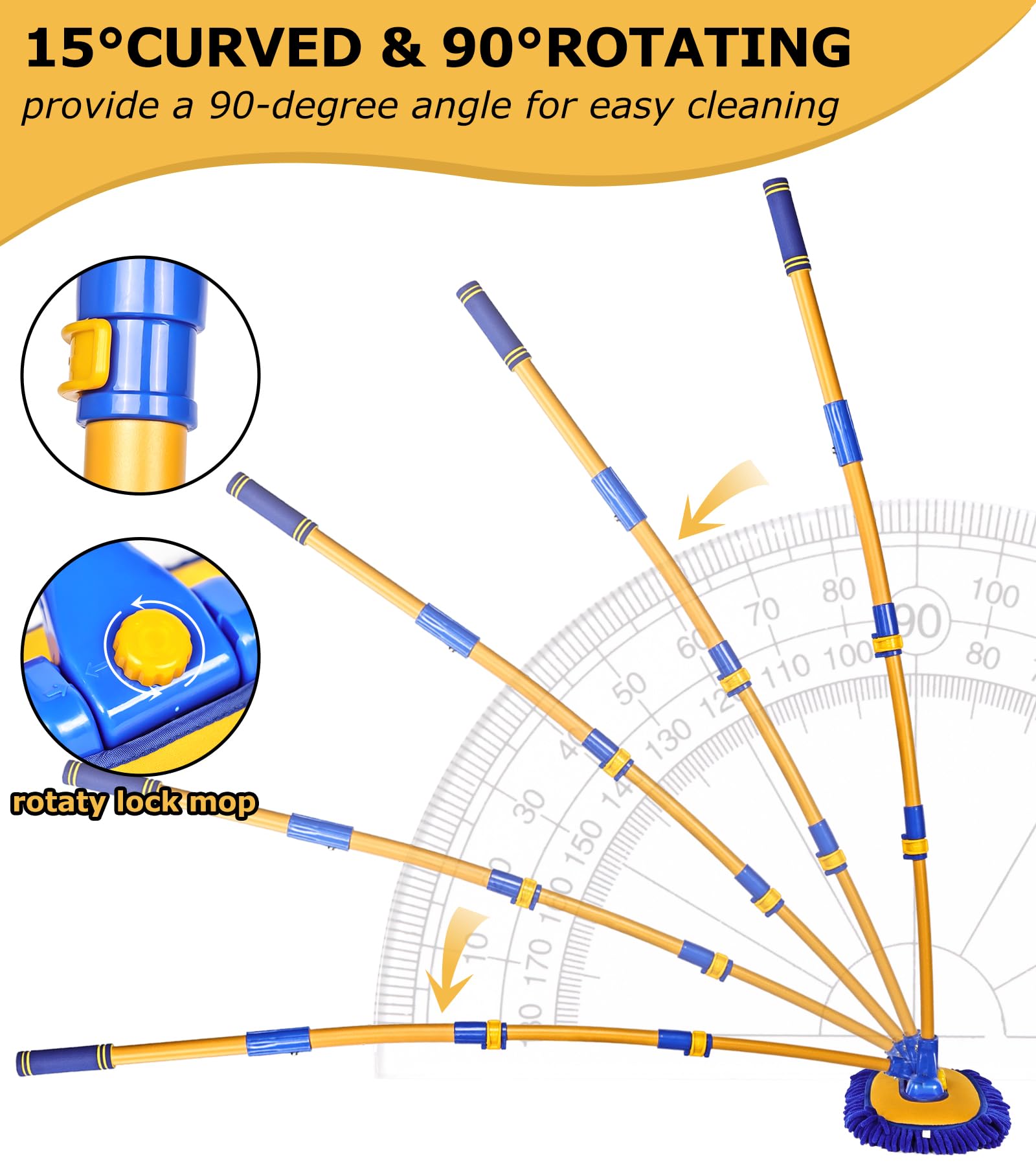 anngrowy kit in use washing a SUV roof for safer high-reach cleaning