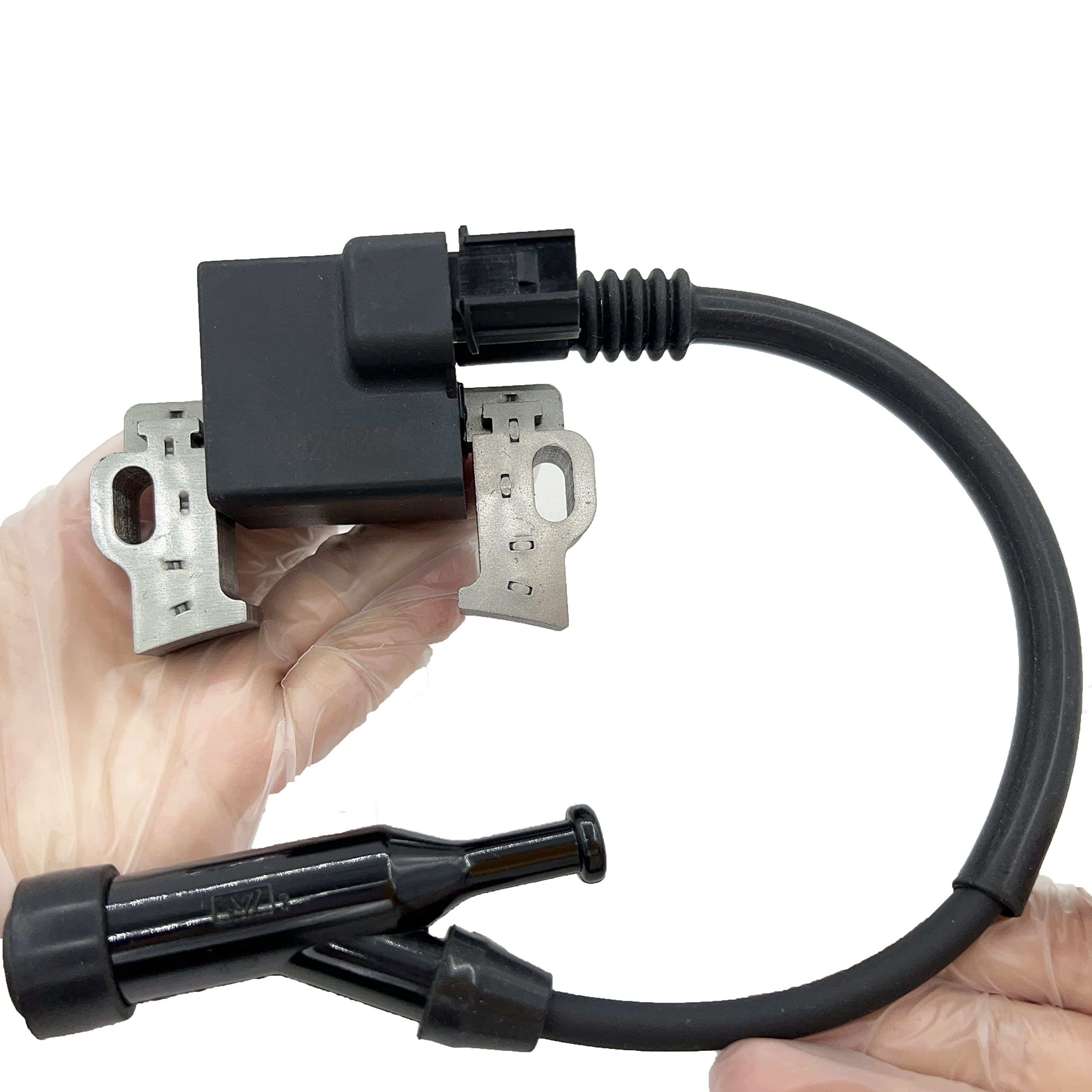 Annolai ignition coil in a workshop setting implying professional replacement