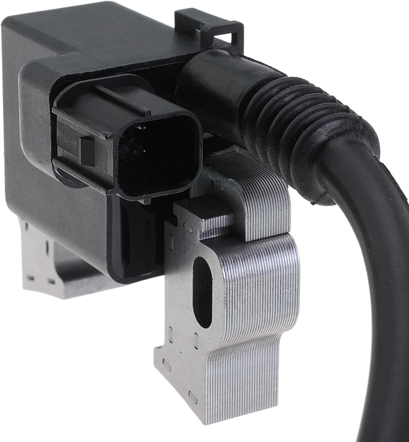 Annolai ignition coil beside a coin to show compact size and compatibility
