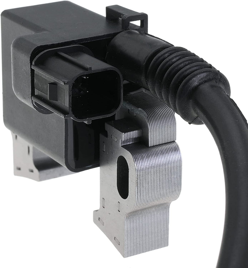 Annolai ignition coil beside a coin to show compact size and compatibility