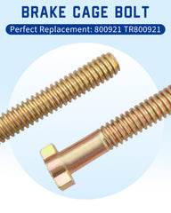 ANODZU bolt installed in a semi truck spring brake illustrating quick, safe maintenance