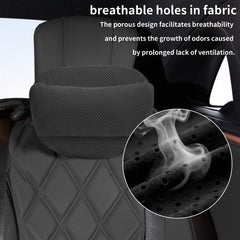 AntDiseno side profile contour showing ergonomic curve and neck alignment benefit