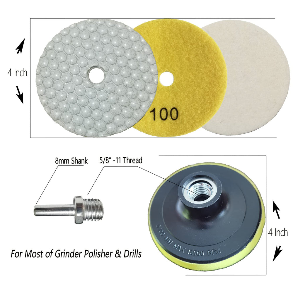ANTENGDATOOL polished marble before and after showing visible shine improvement