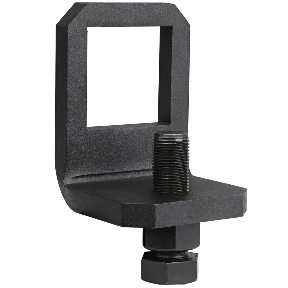 Antivanl front view showing hitch tightener and strong clamping benefit