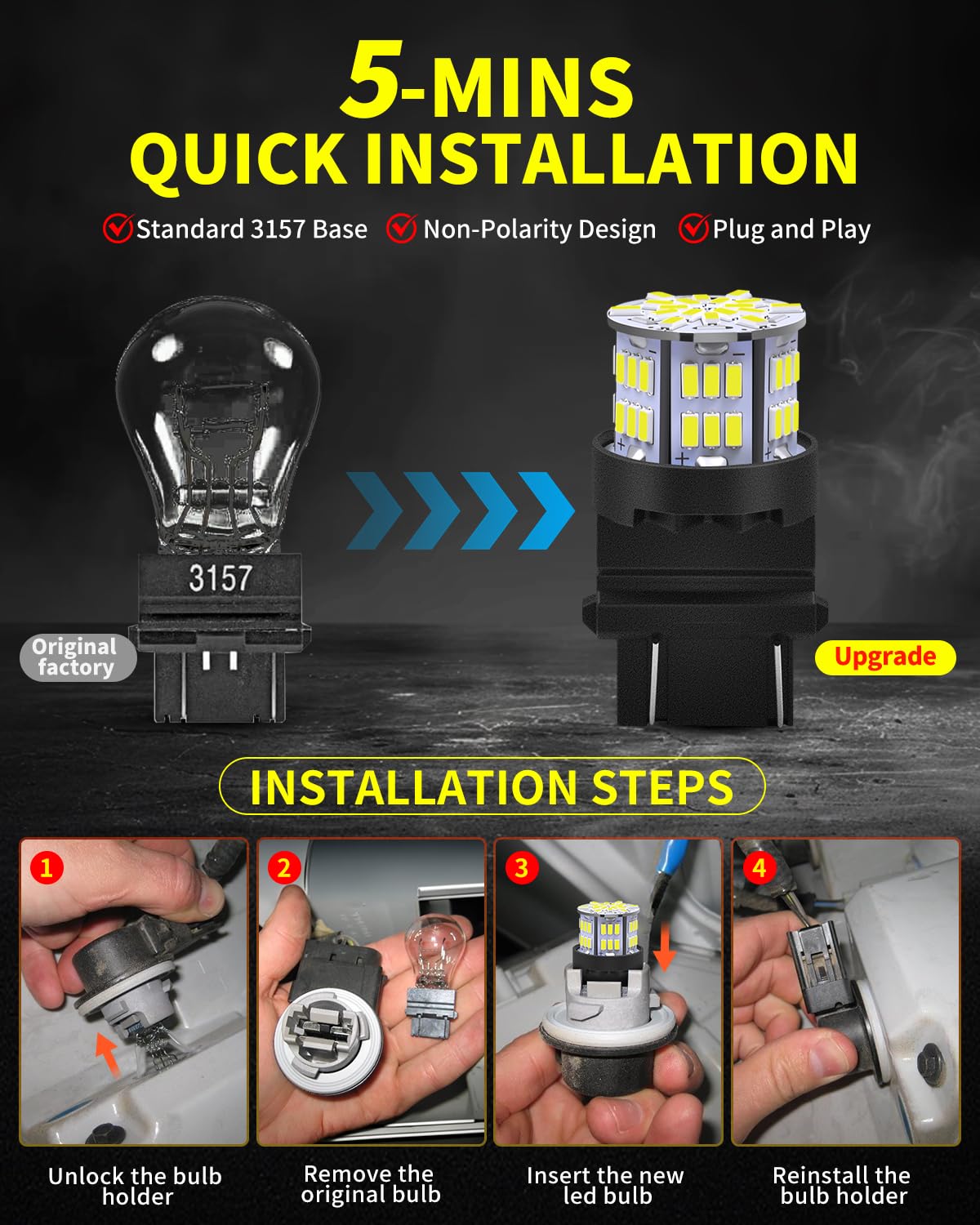 Antline pack of ten bulbs in packaging offering spares and multi-lamp replacement