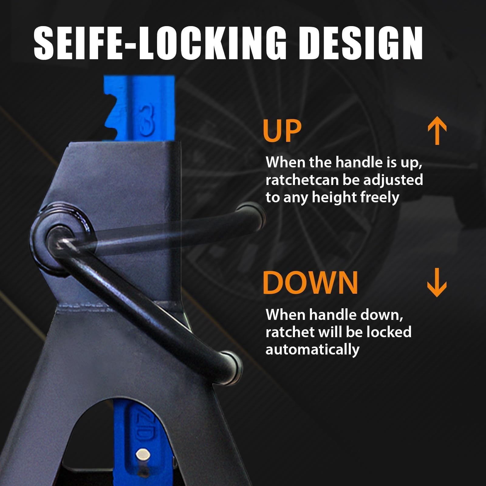 ANTPOWER coated steel finish resisting rust for long-lasting use