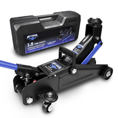 ANTPOWER floor jack front view showing compact design and stability