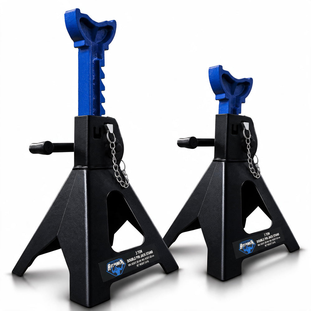 LIFTING TOOLS ANTPOWER front view pair showing balanced support benefit