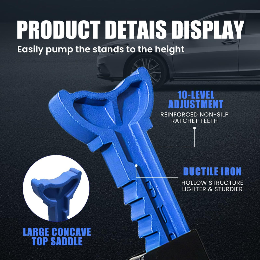 LIFTING TOOLS ANTPOWER height adjusted in garage showing practical usability benefit