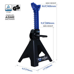 LIFTING TOOLS ANTPOWER ratchet detail showing precise height control benefit