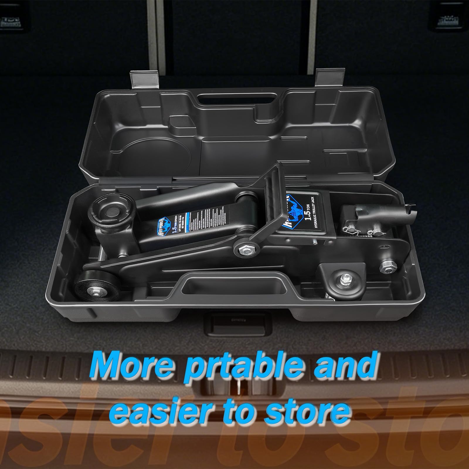 ANTPOWER swivel casters detail for smooth positioning and maneuverability