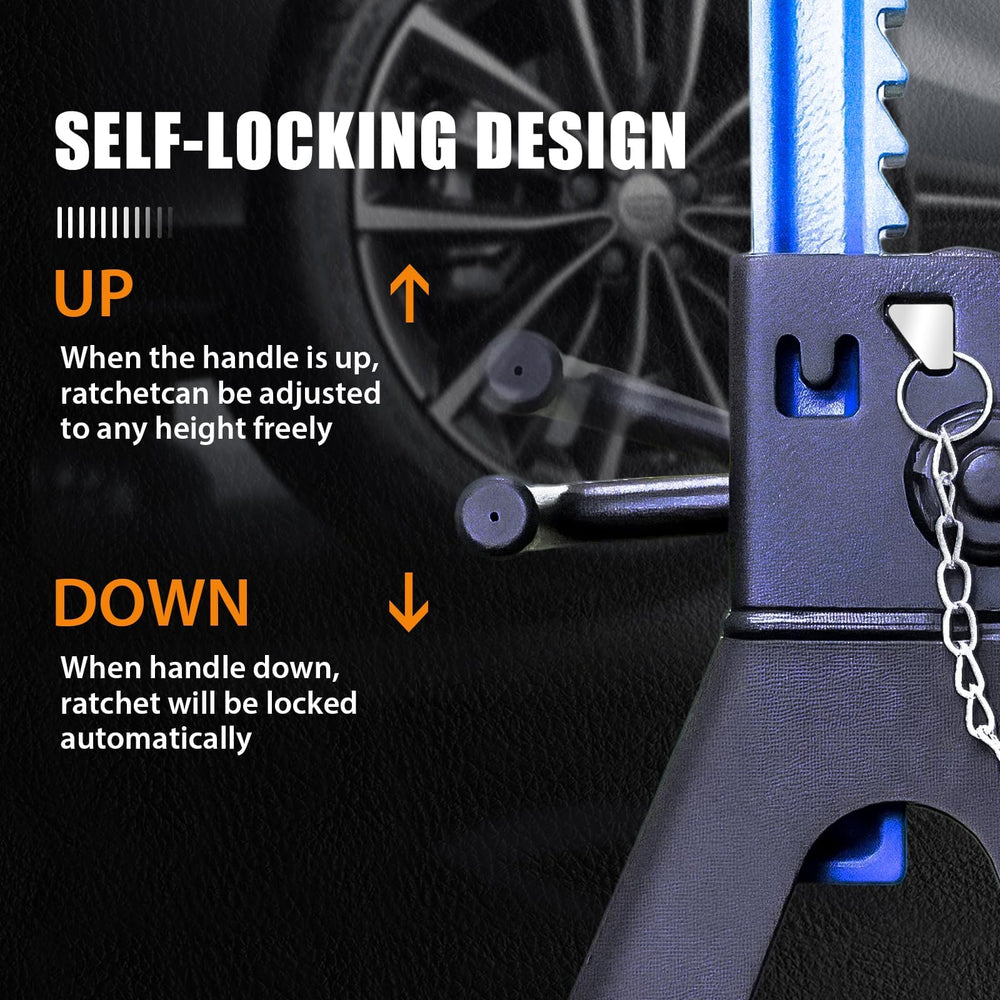 LIFTING TOOLS ANTPOWER wide base bottom showing enhanced stability benefit