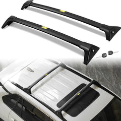 ANTS PART front view of cross bars mounted showing secure fit and clean styling