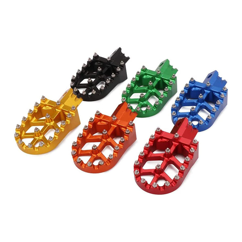 AnXin packaged foot pegs with hardware showing ready-to-install kit