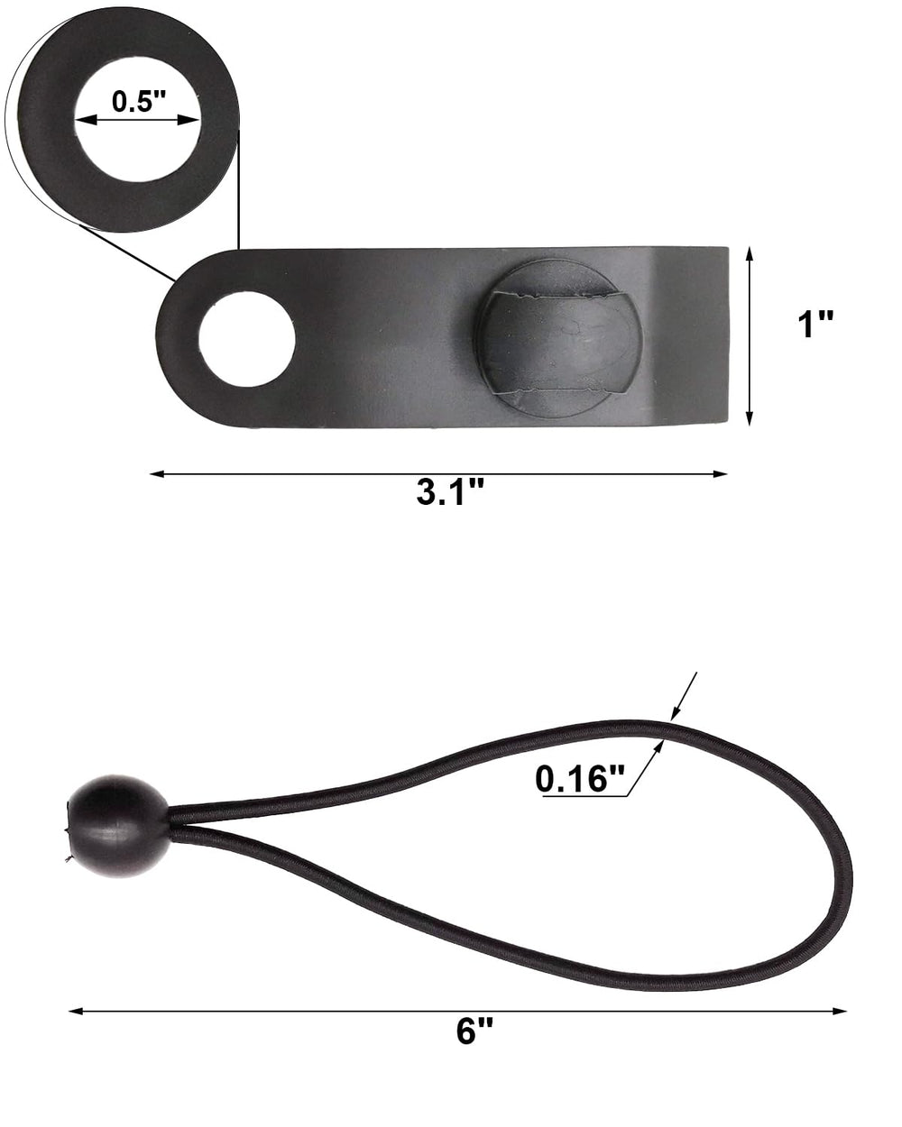 AOBYMIN close-up of clamp locking jaw showing secure grip benefit
