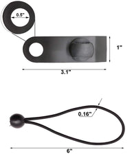 AOBYMIN close-up of clamp locking jaw showing secure grip benefit