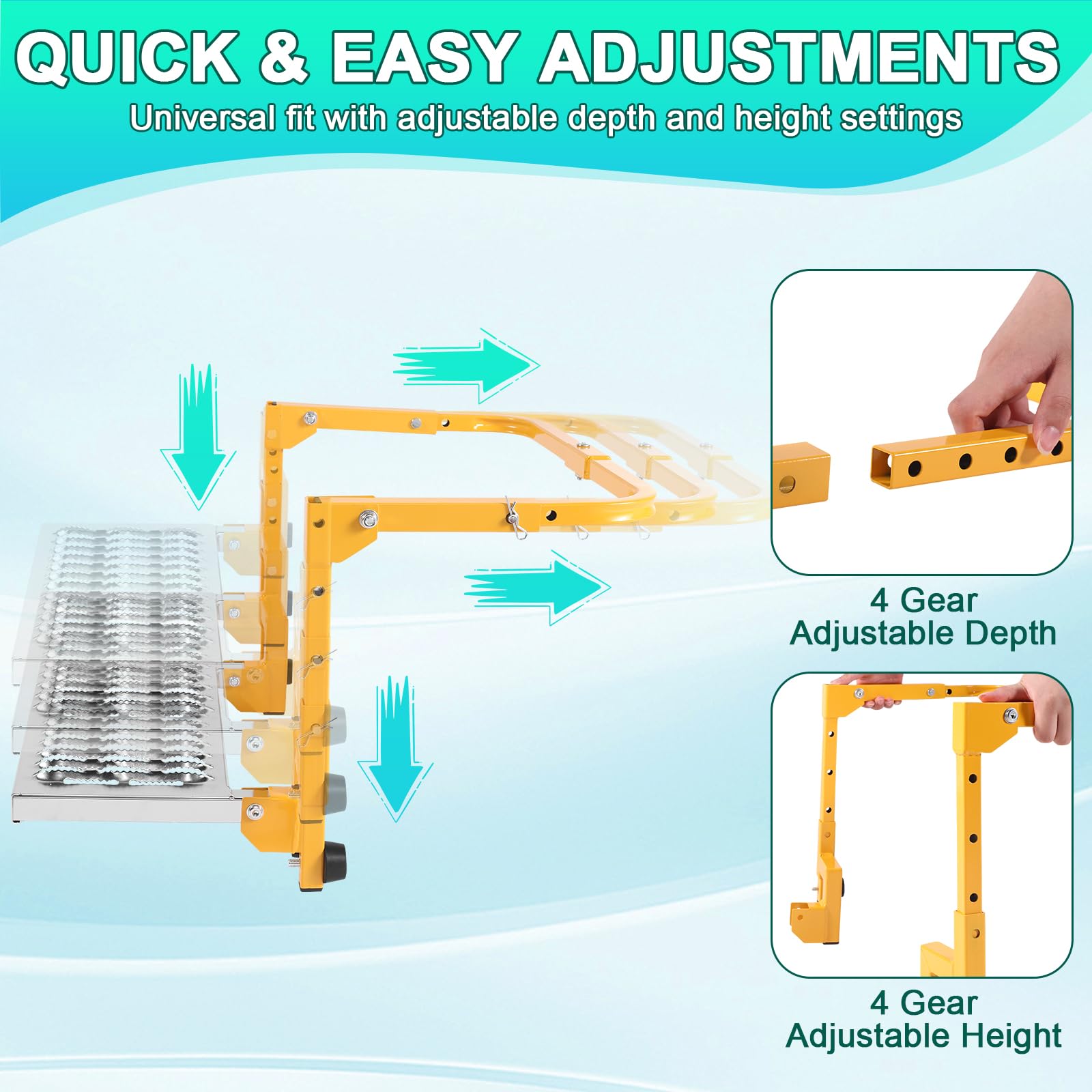 Aoiaute side profile mounted on tire demonstrating secure attachment