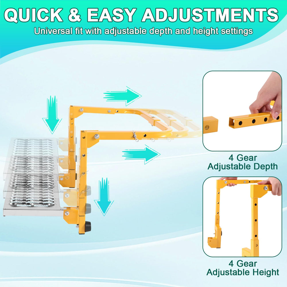 Aoiaute side profile mounted on tire demonstrating secure attachment