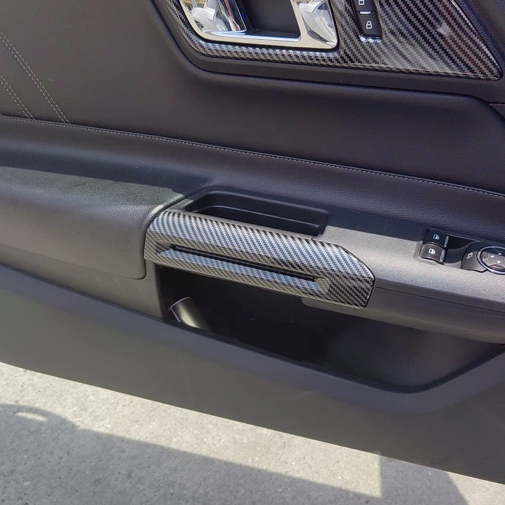 AOKIO installed on Mustang inner door handle showing upgraded style