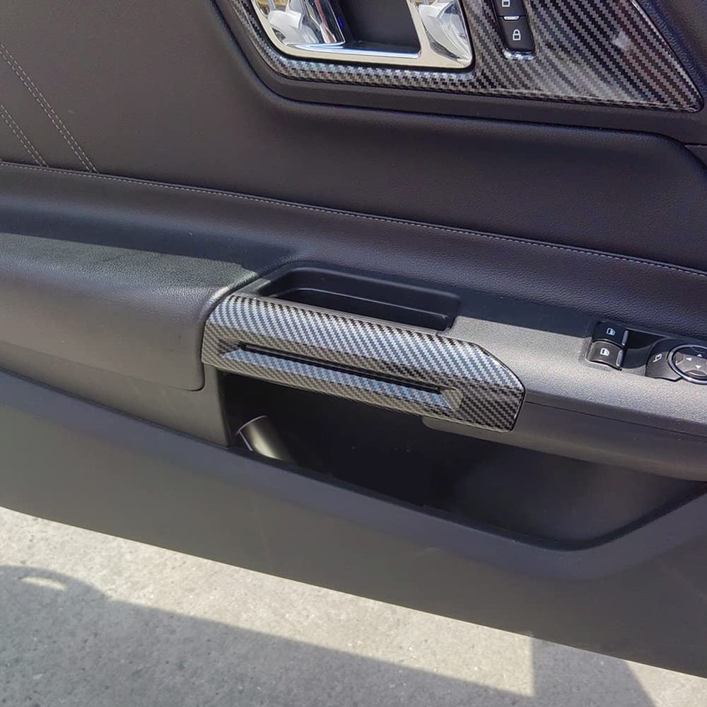 AOKIO installed on Mustang inner door handle showing upgraded style
