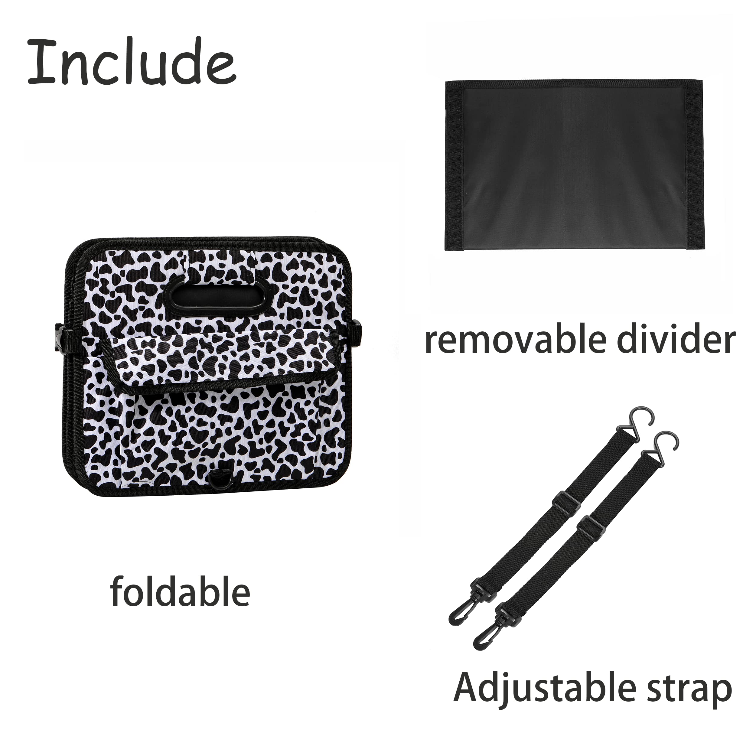 AOKJOY folded flat and buckled for compact storage and easy stowing