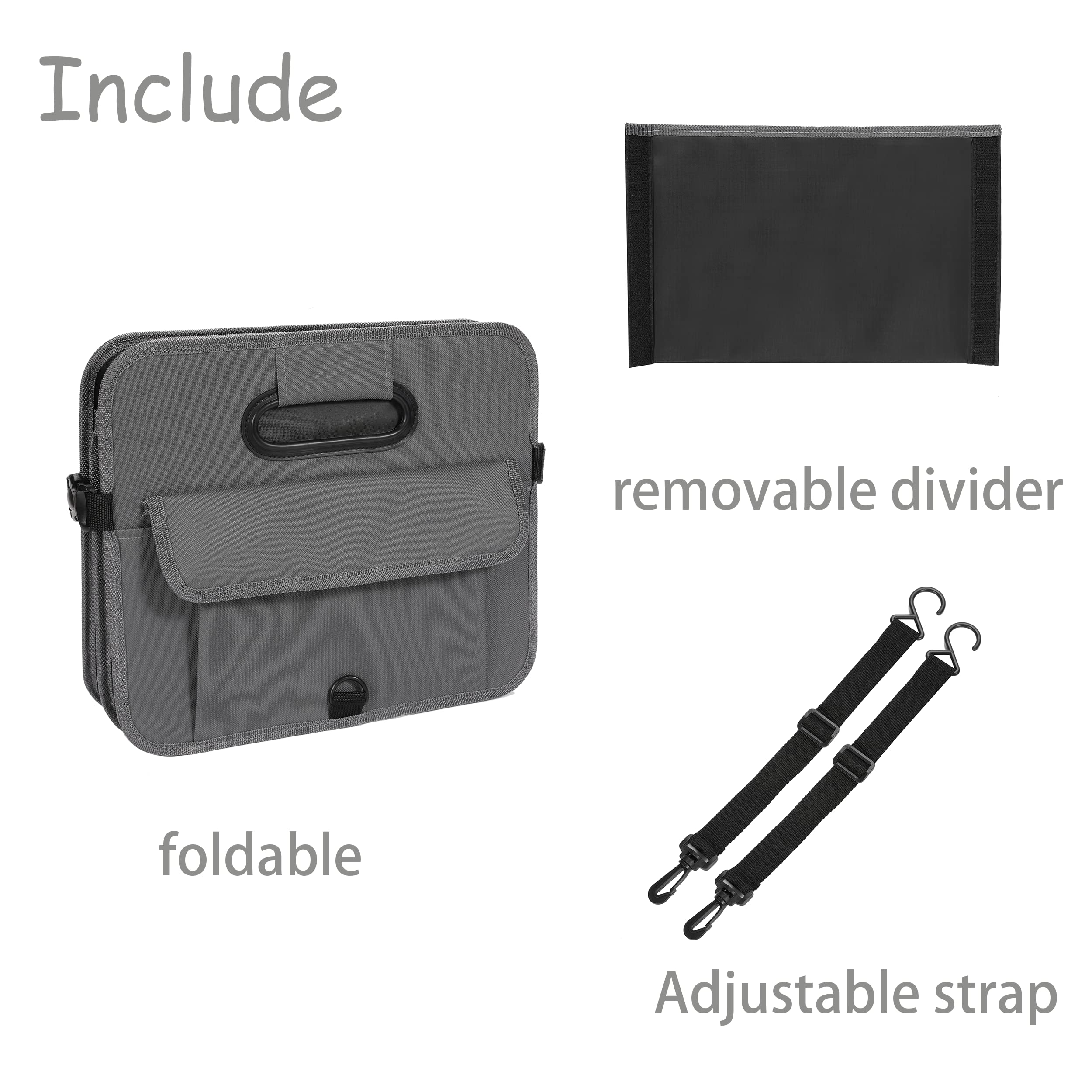 AOKJOY folded flat organizer for compact storage and space savings