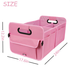 AOKJOY organizer secured by straps in SUV trunk preventing sliding