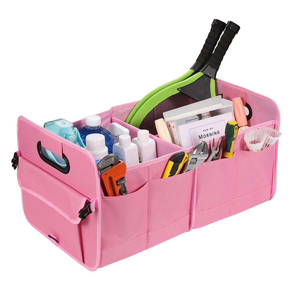 AOKJOY in lifestyle scene with family loading groceries for tidy trips
