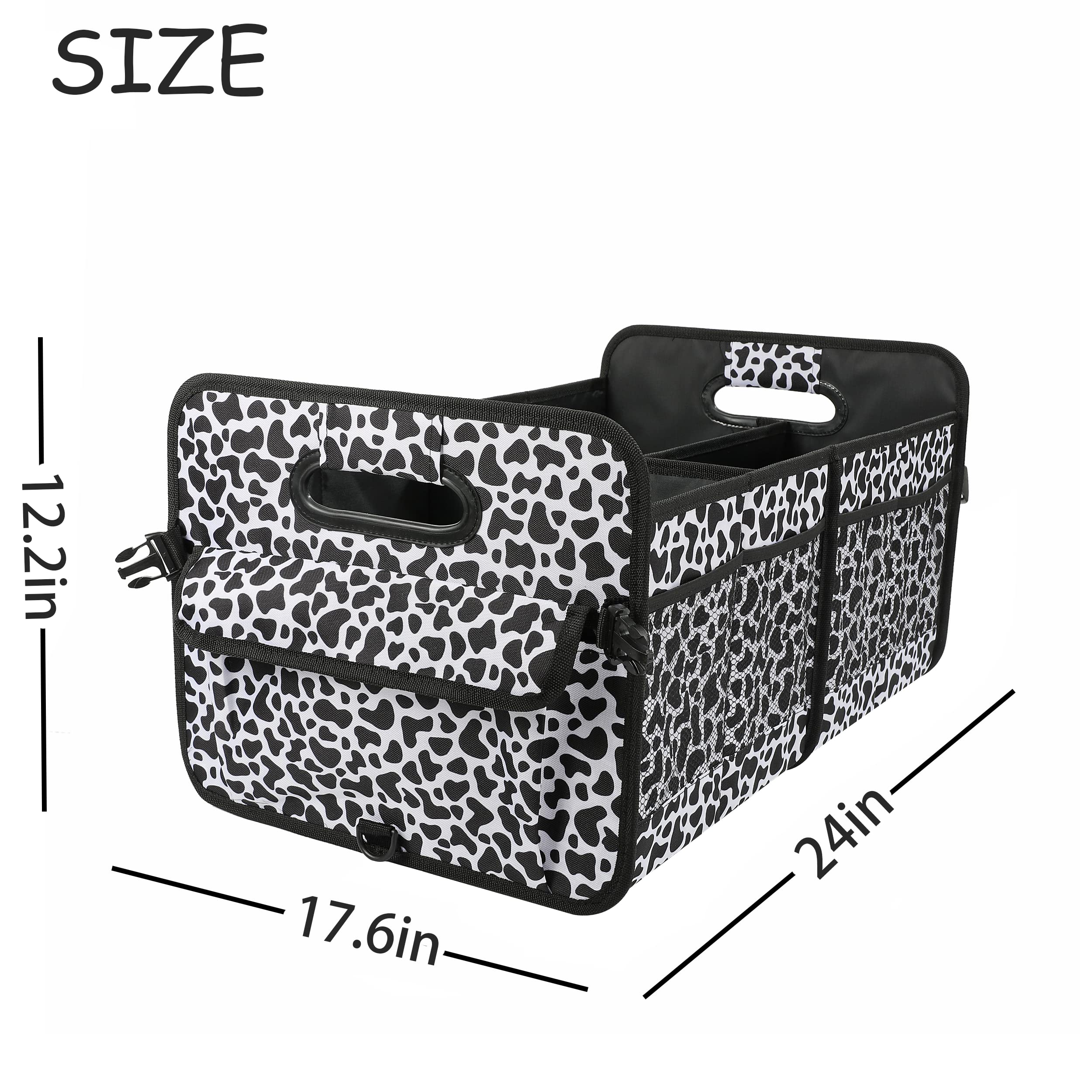 AOKJOY open compartments holding groceries to prevent spills and mess
