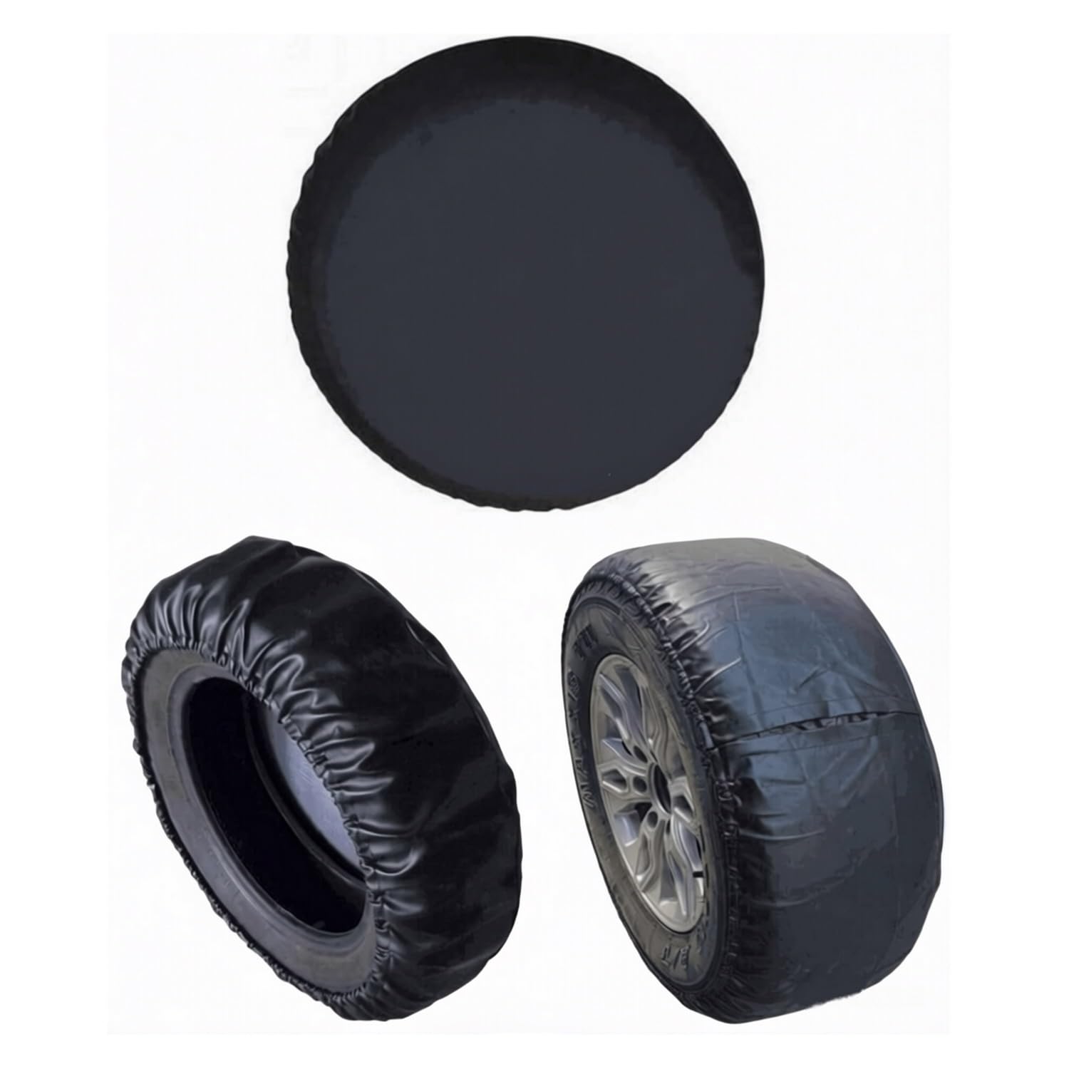 Aolowewin side profile showing snug fit over spare wheel