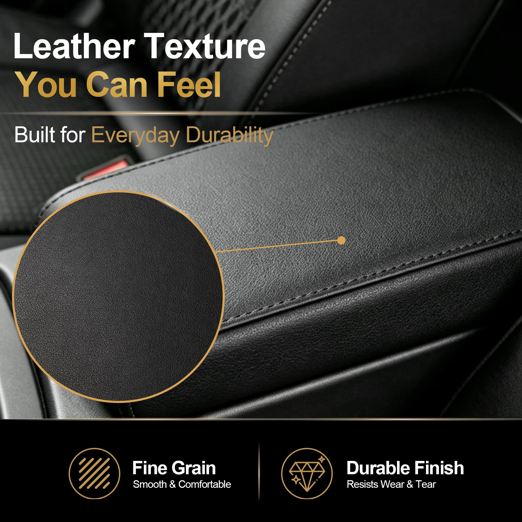 AOMSAZTO elbow resting on cover showing added cushioning for comfort