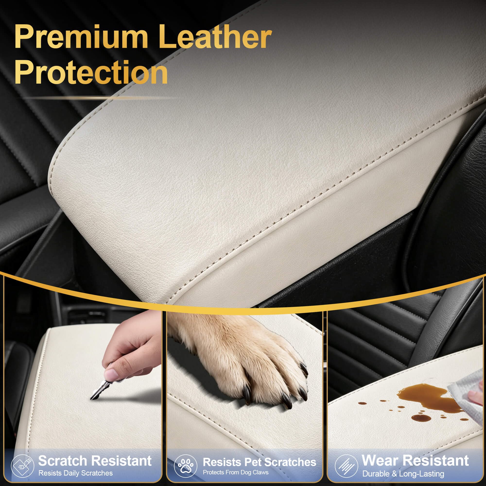 AOMSAZTO cover next to hand shows scale and ergonomic cushioning benefit