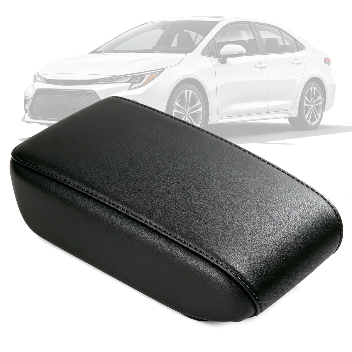 AOMSAZTO front view center console cover showing clean fit and protection