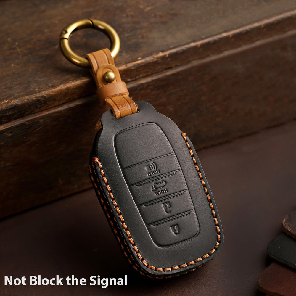 Aoocar side profile demonstrating snug, precision fit on Toyota 4-button fob