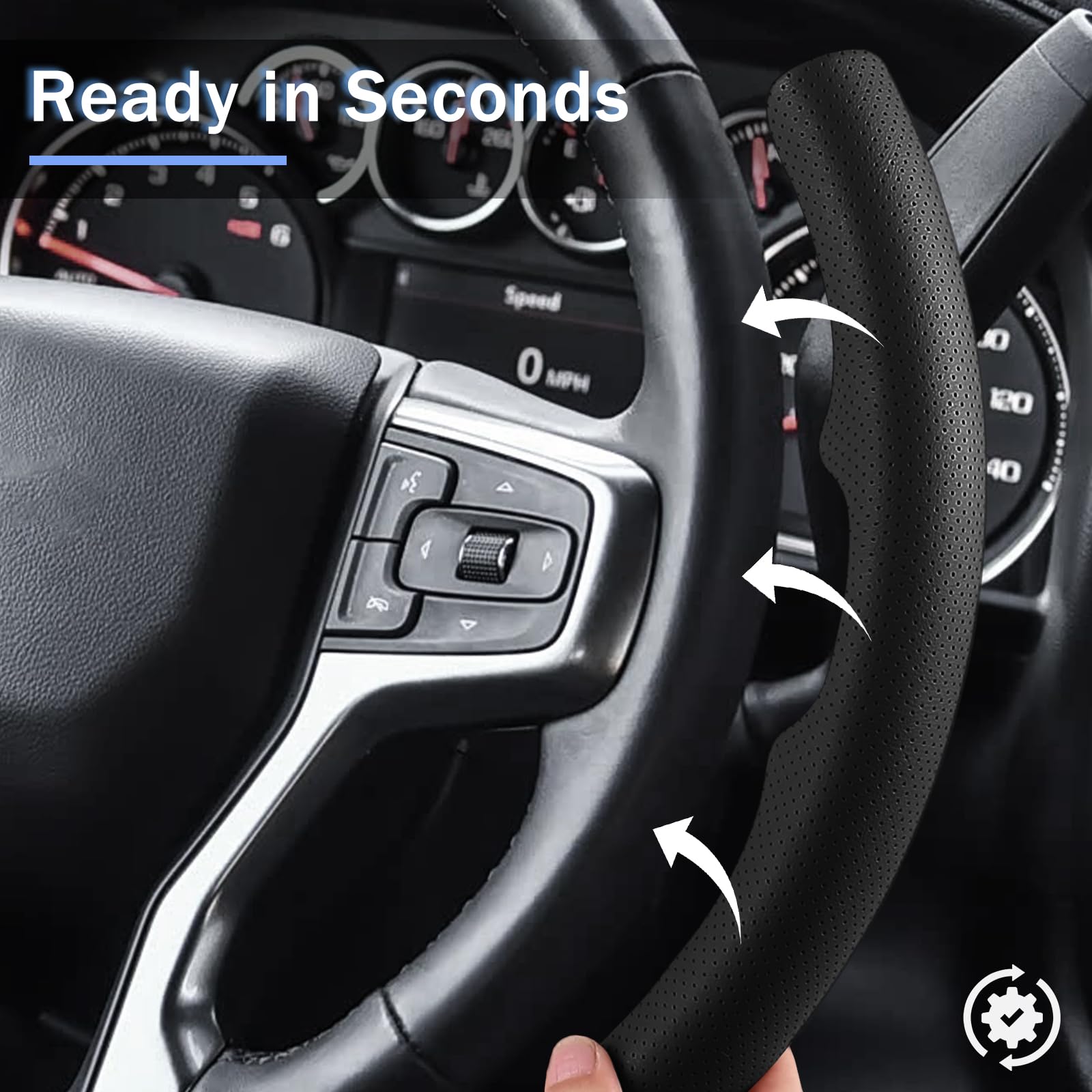 Aotoyou close detail of buttons and airbag area preserving functionality