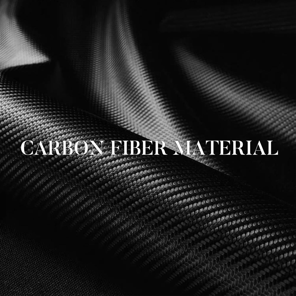 Aotoyou close-up carbon fiber texture highlighting glossy finish and durability