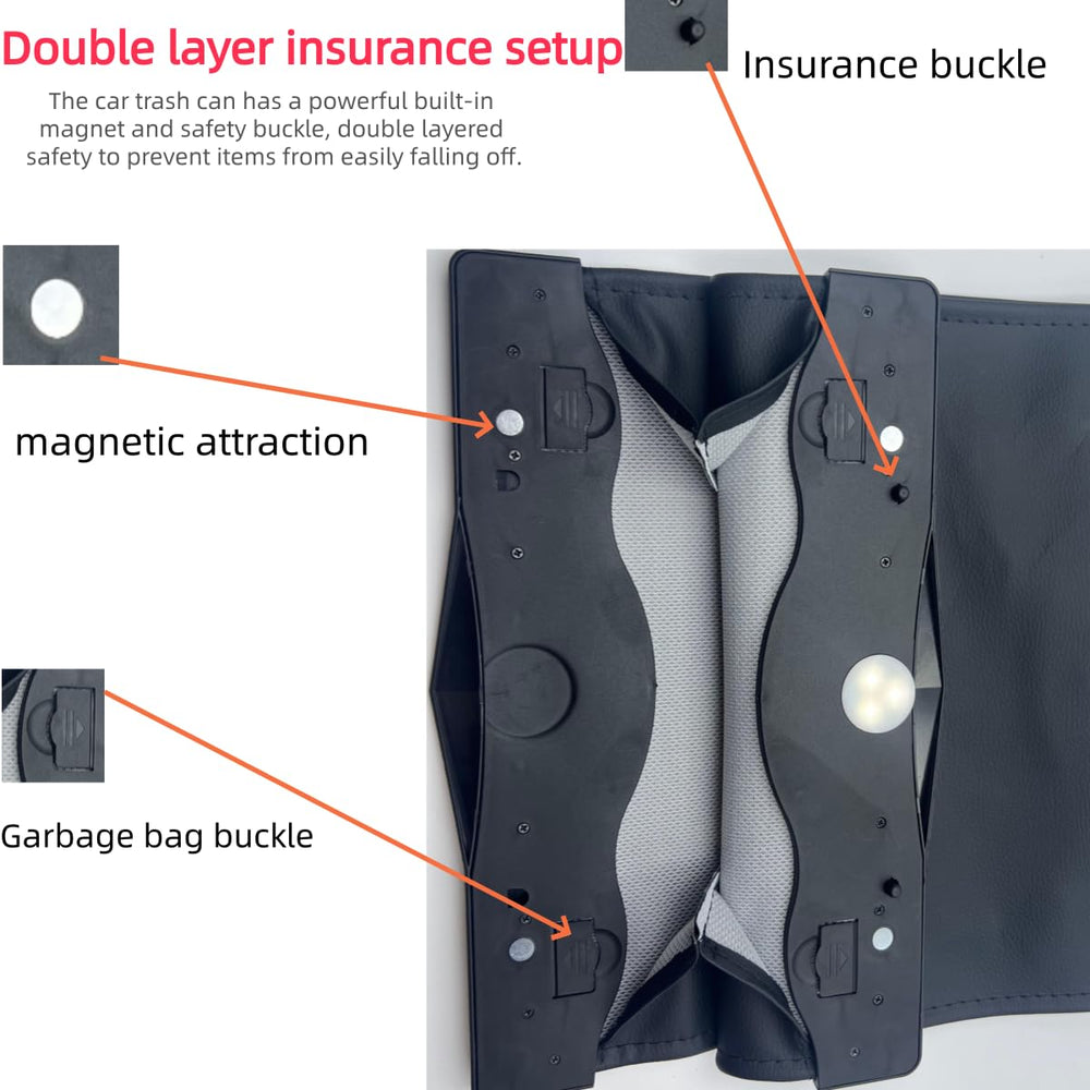 aowis magnet and buckle detail highlights secure mounting and stability benefit