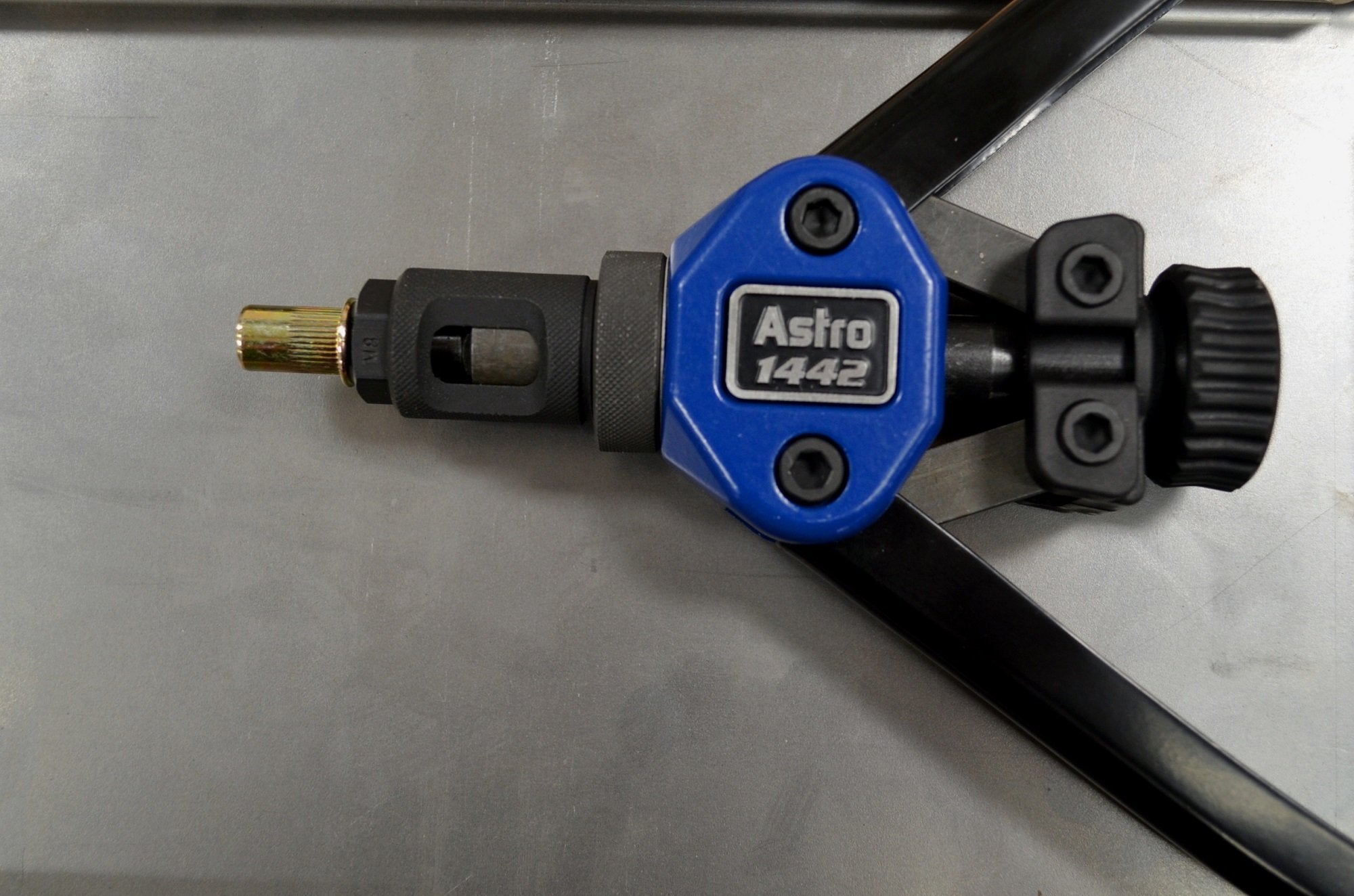 AP Astro 1442 rivet nut assortment displaying included sizes for immediate use