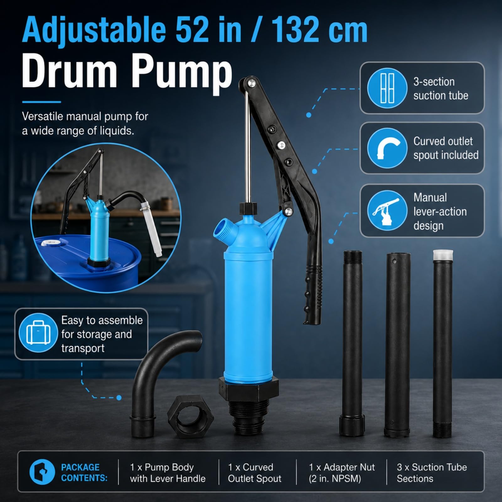 APACALI close-up of ergonomic handle for comfortable grip and reduced hand strain