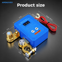 APENUVEX LED voltage display lit showing quick battery health readout benefit