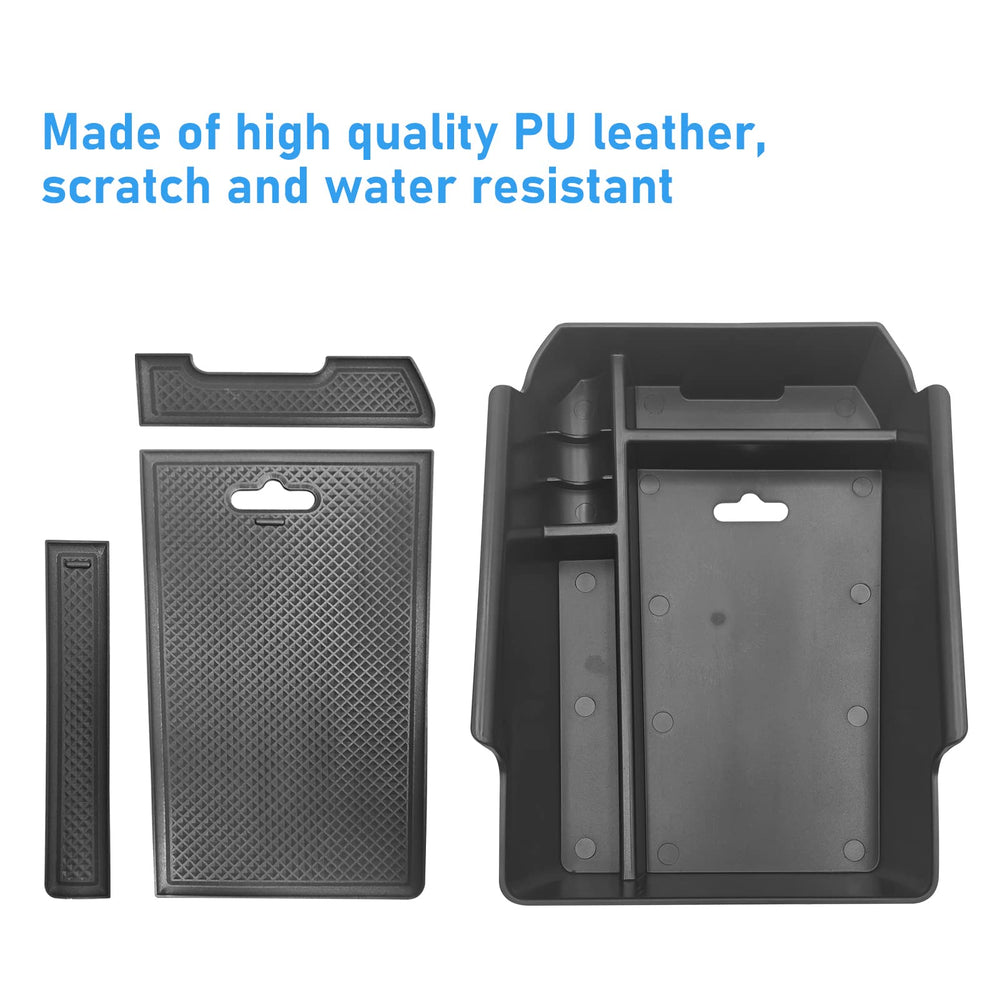 APESER organizer next to car key for scale showing compact footprint