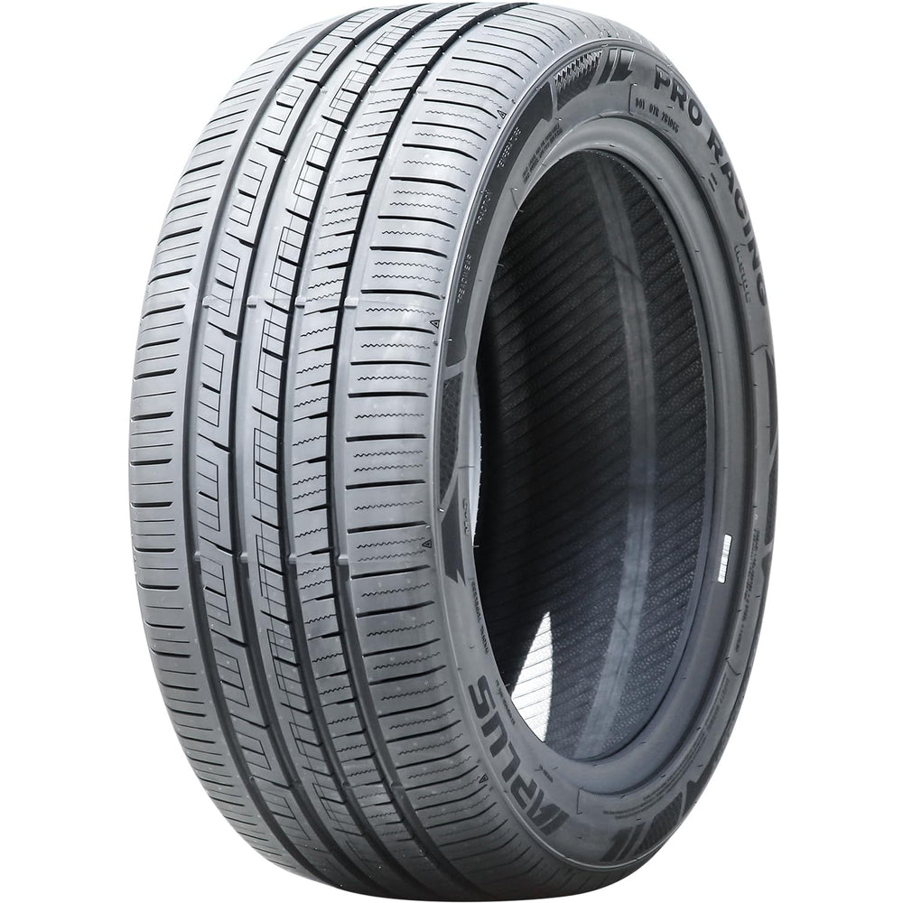 Aplus Pro Racing front tread view showing directional grip and improved dry traction